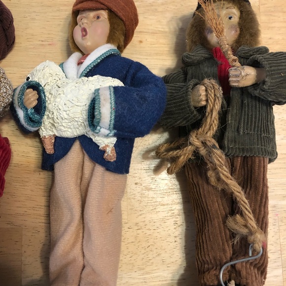 Vintage Christmas Carolers Children Lot of 4 - Picture 3 of 11